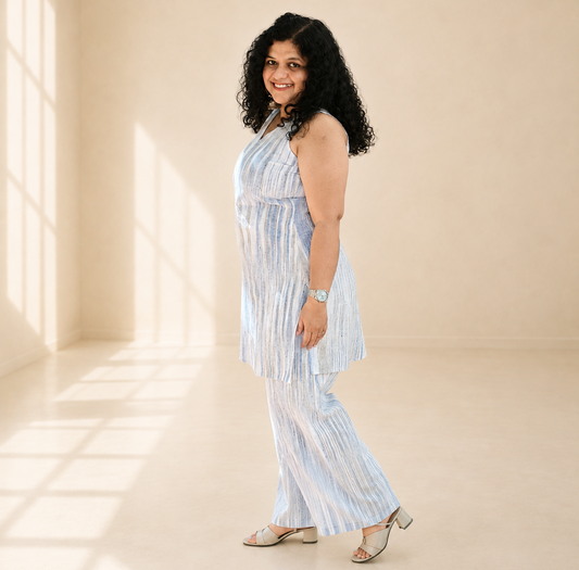 Pure Khadi Co Ord Set