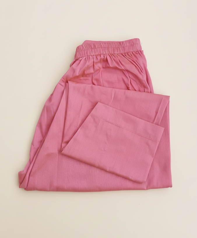 Semi Raw Silk Cigar Pant