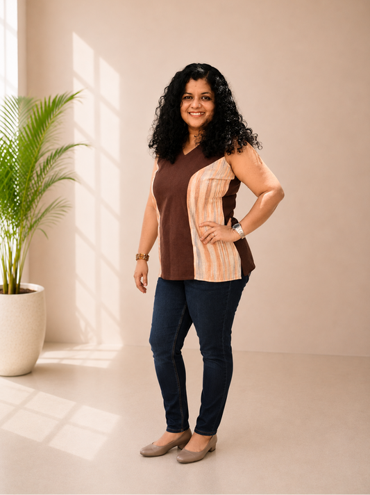 Pure Khadi Short Top