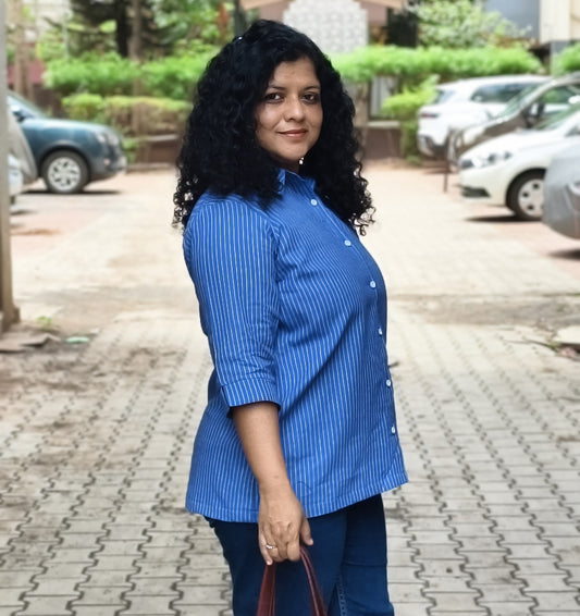 Handwoven Handspun Cotton Shirt