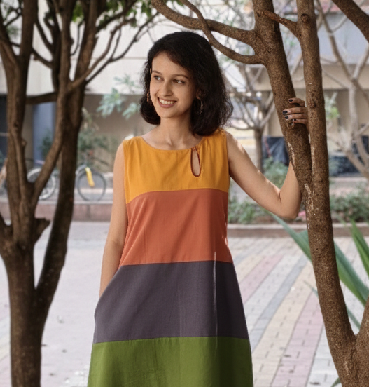 Pure Cotton Hand crafted One Piece