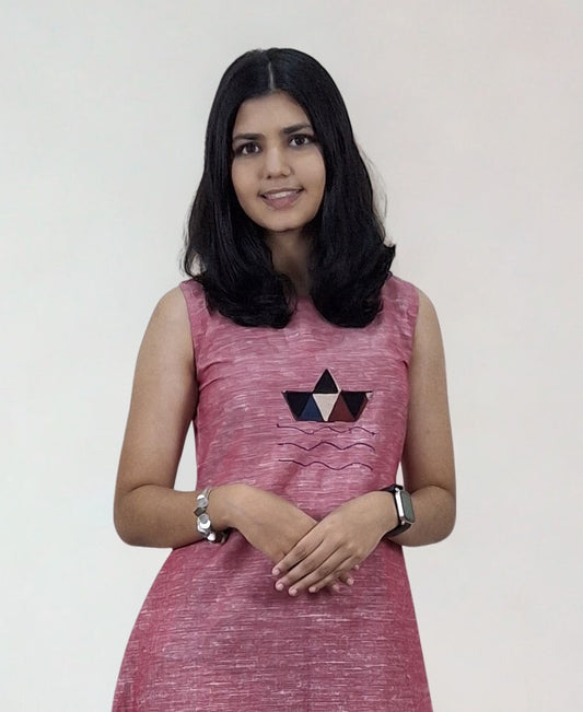 Pure Khadi Patchwork One piece