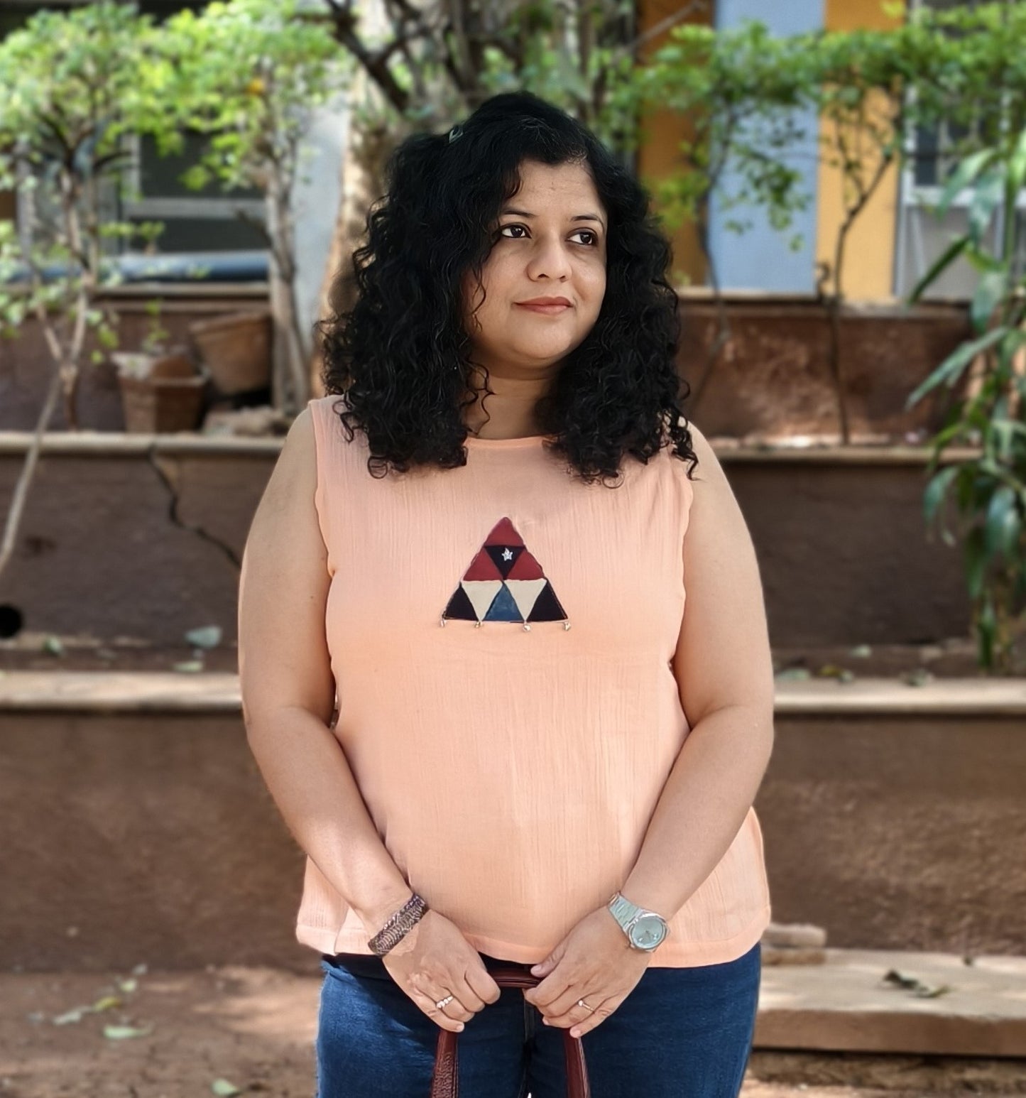 Organic Cotton Handcrafted Short Top