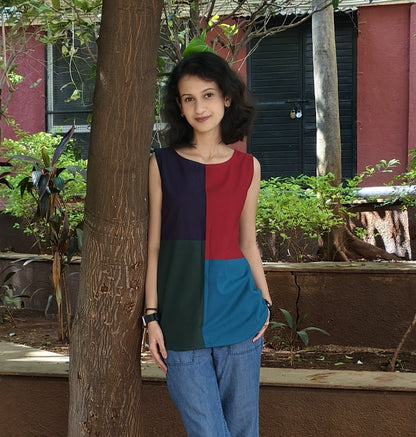 Pure Cotton Hand Crafted Short Top
