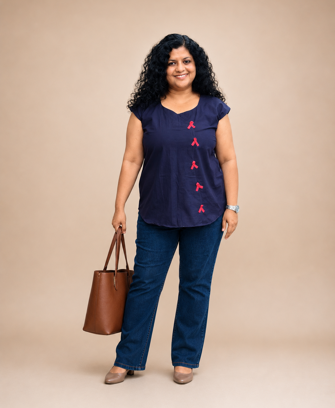 Pure Cotton Hand Crafted Short Top