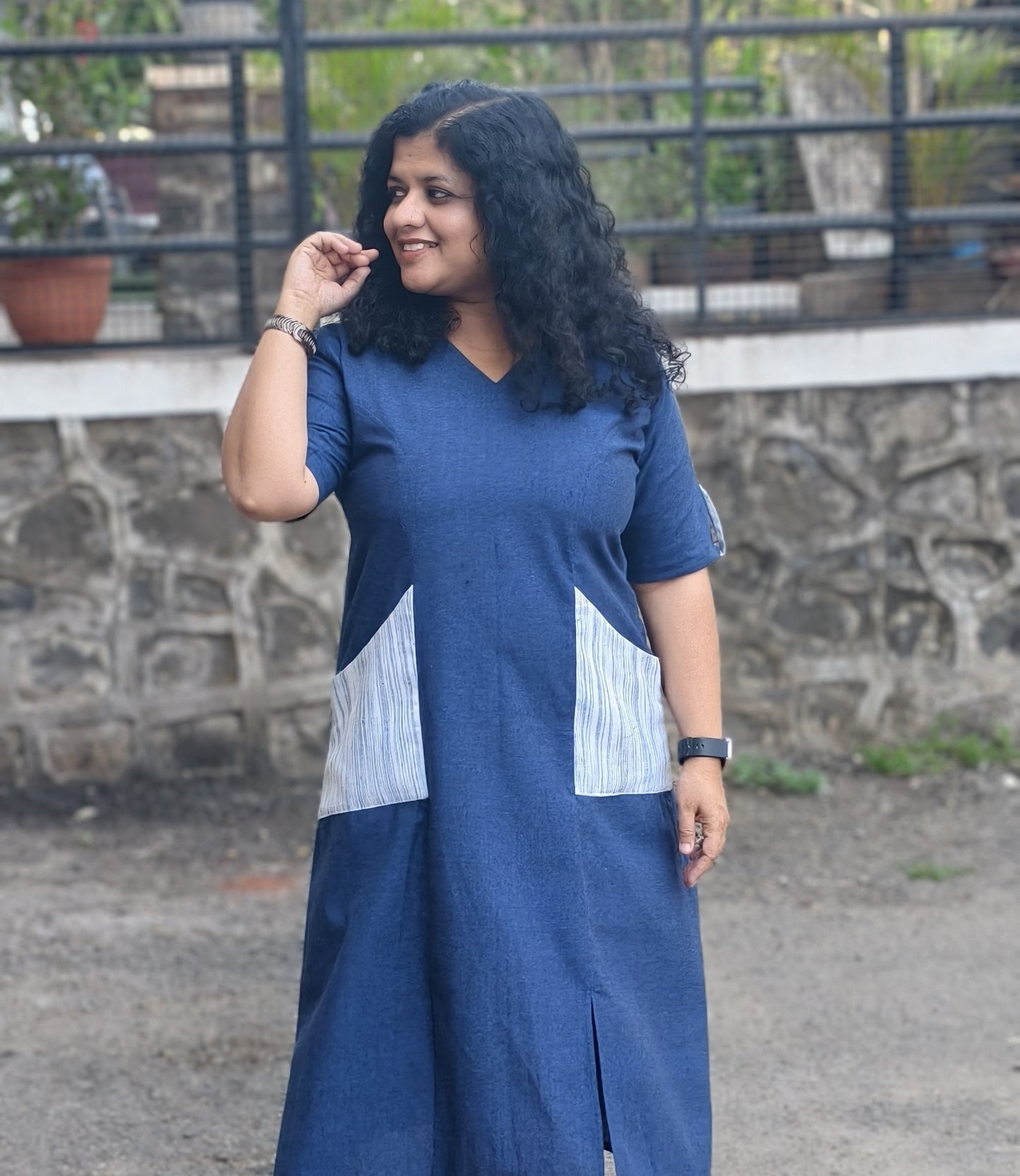 Pure Khadi Handcrafted One Piece