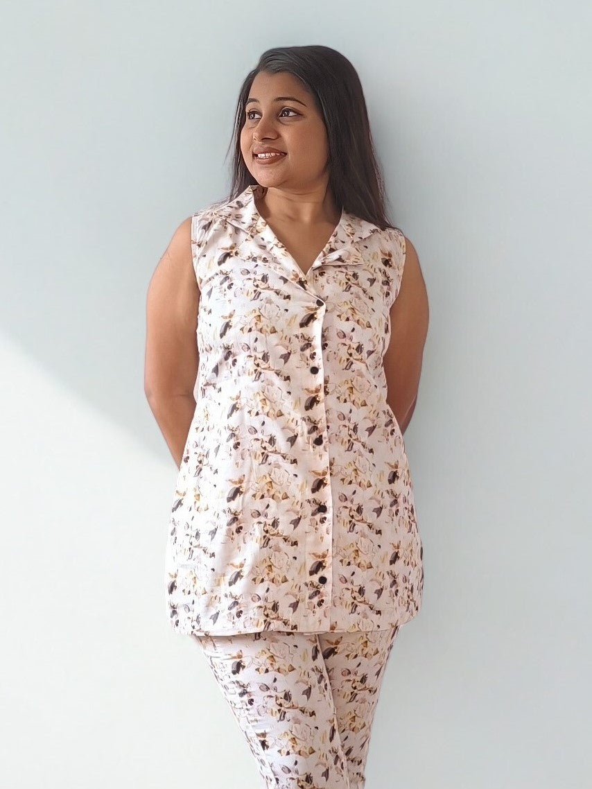 Jam Cotton Digital Print Combo Suit