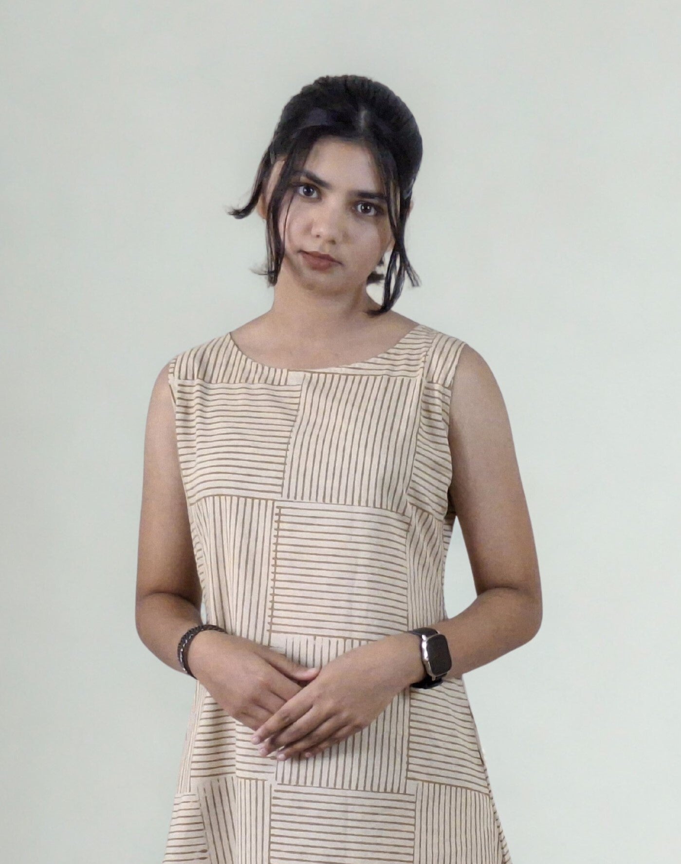 Handblock Cotton One Piece