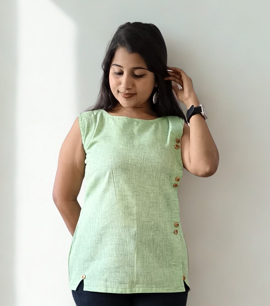 Pure Khadi Short Top