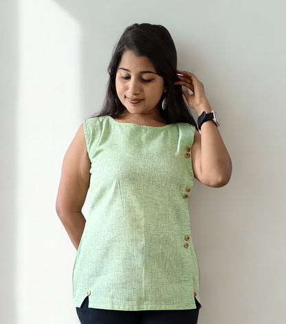 Pure Khadi Short Top