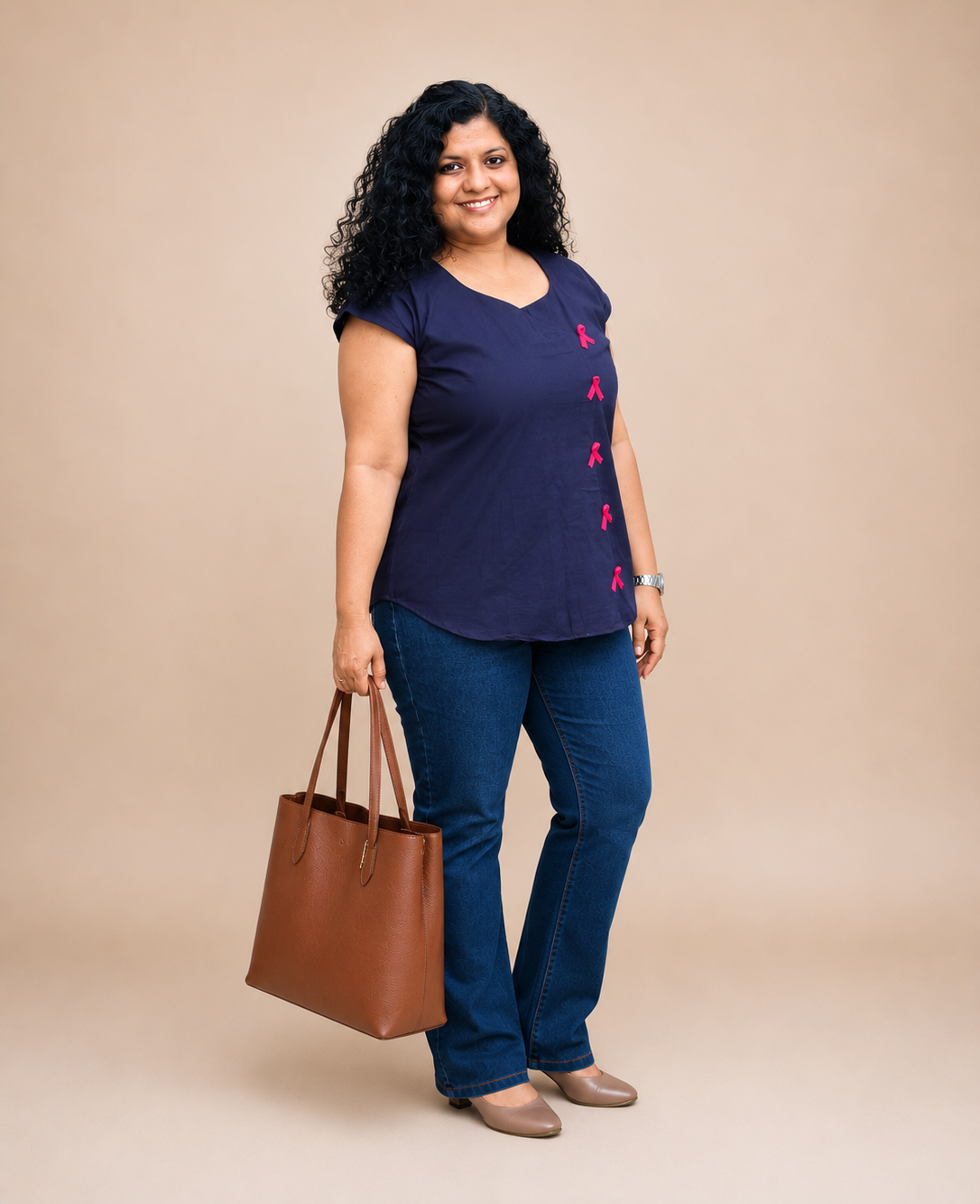 Pure Cotton Hand Crafted Short Top