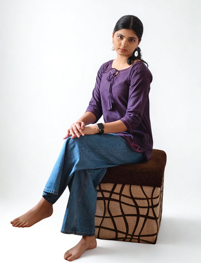 Pure Khadi Short Top