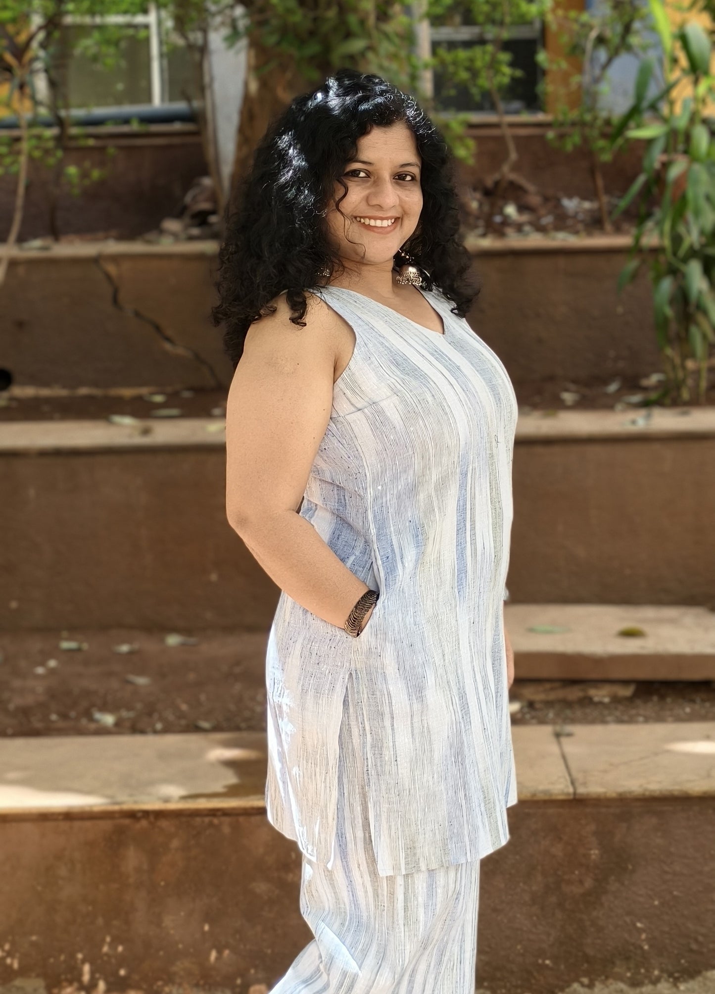 Pure Khadi Co Ord Set