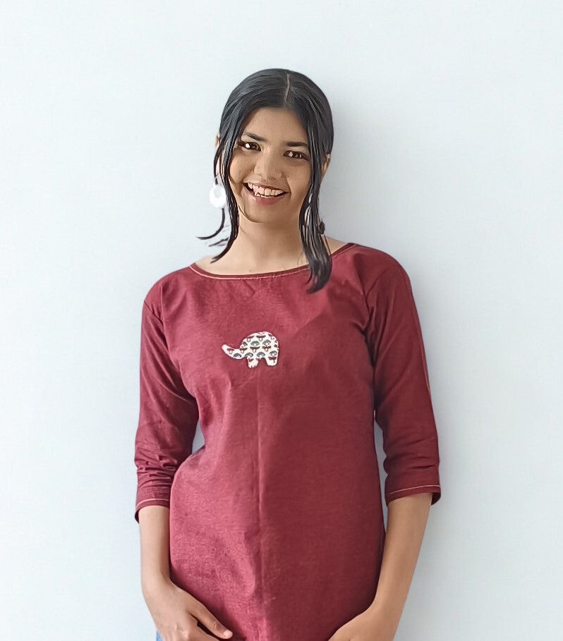 Pure Khadi Short Top