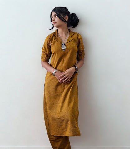 Pure Khadi Co-ord Set