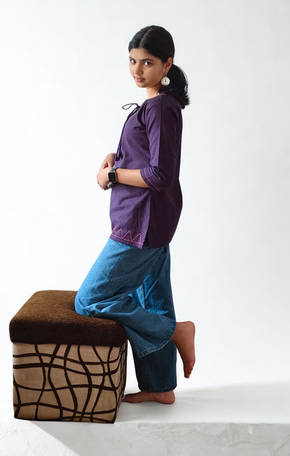 Pure Khadi Short Top