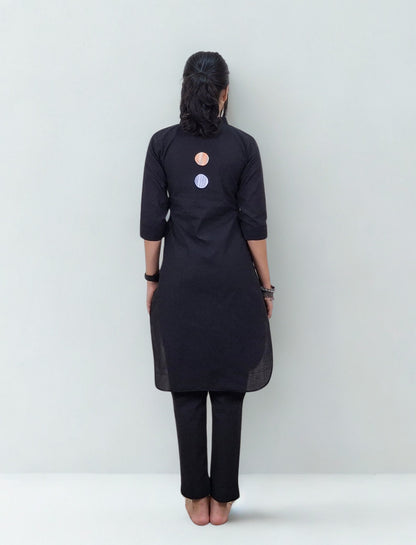 Handloom Cotton Patchwork Co-Ord set