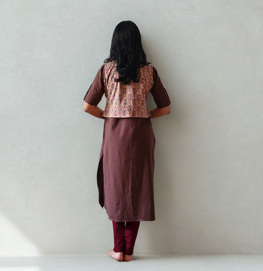 HandBlock Cotton short Jacket