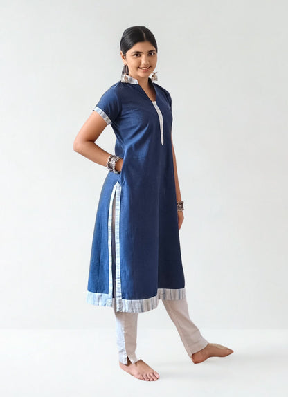 Pure Khadi Straight Kurti