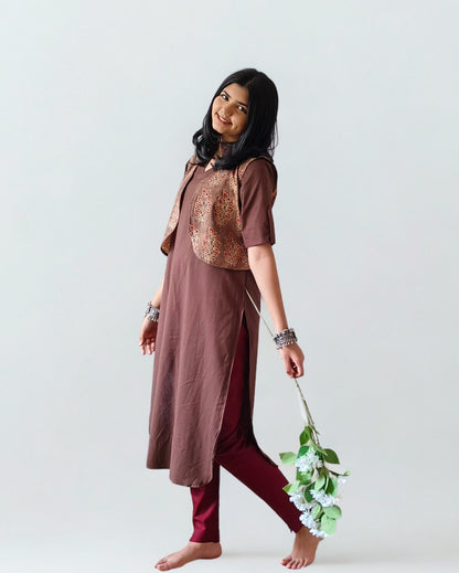 HandBlock Cotton short Jacket