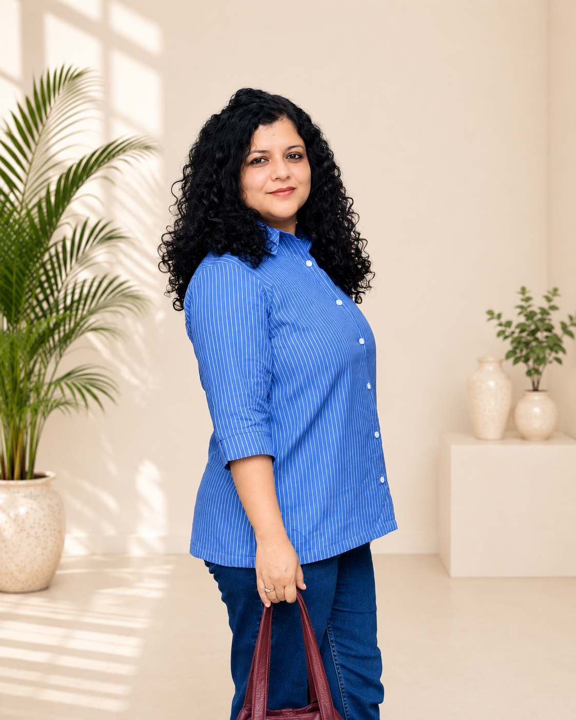 Handwoven Handspun Cotton Shirt