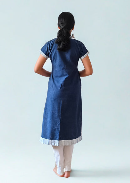 Pure Khadi Straight Kurti