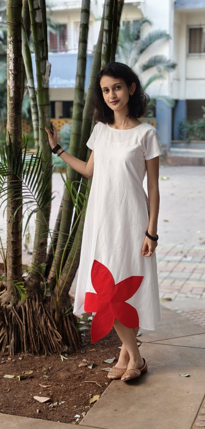 Pure Cotton Hand Crafted One Piece