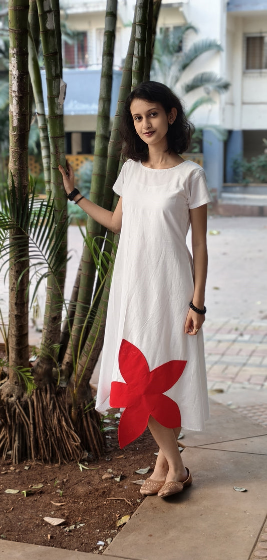 Pure Cotton Hand Crafted One Piece