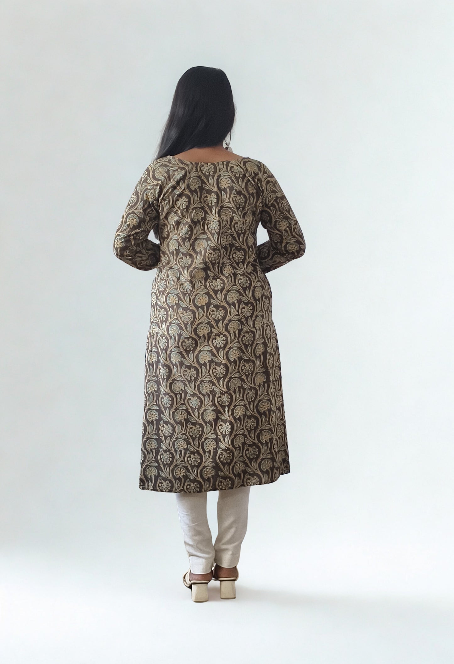 Handblock Straight Kurti