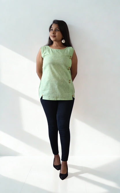 Pure Khadi Short Top