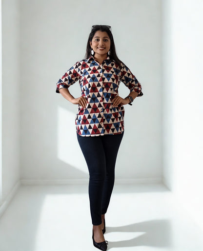 Natural Handbloack Shirt