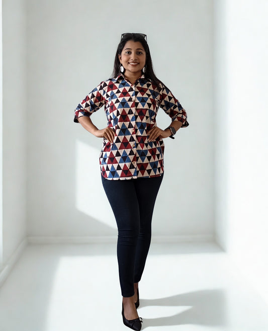 Natural Handbloack Shirt