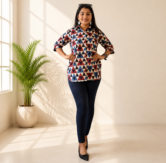 Natural Handbloack Shirt