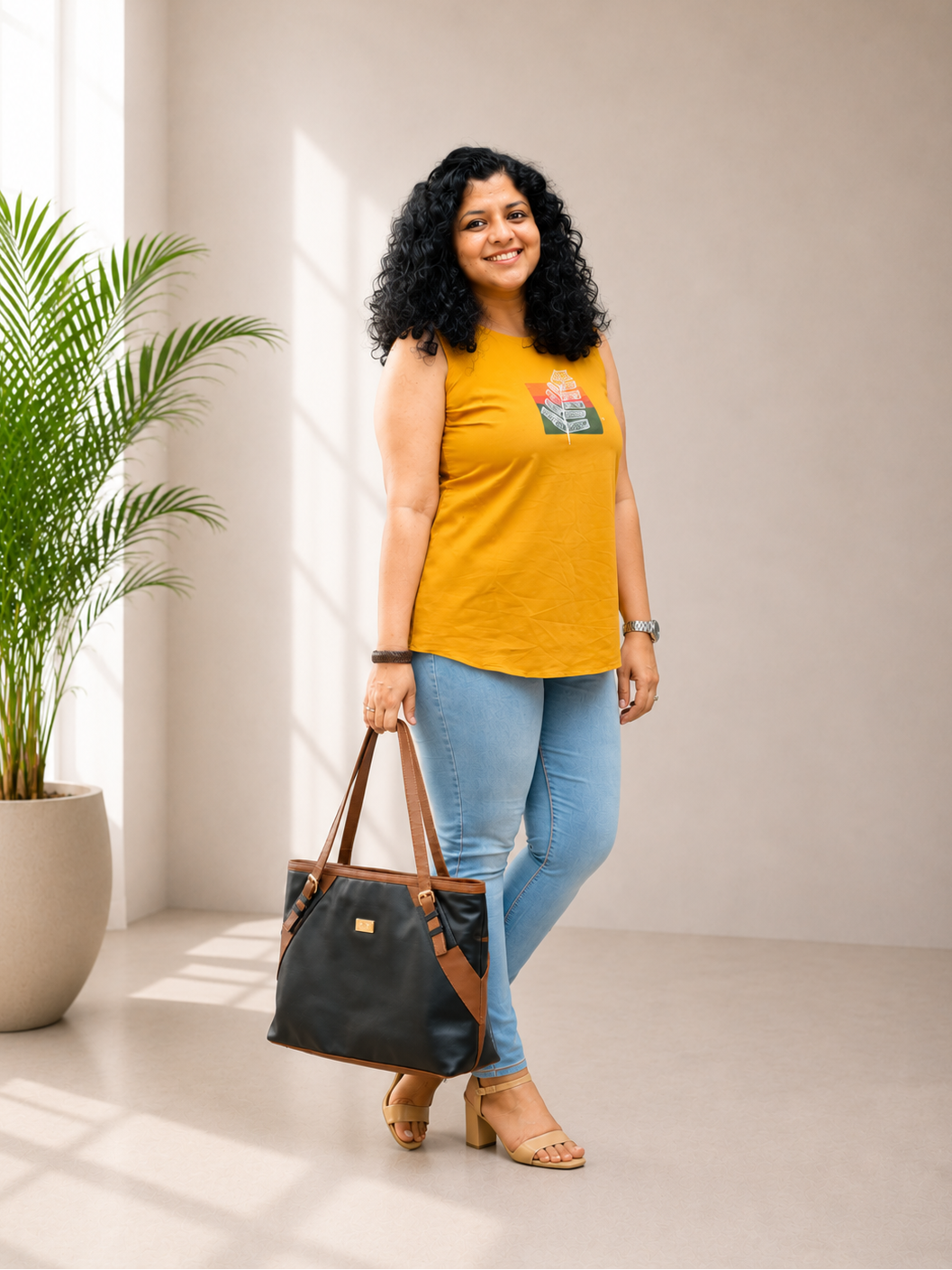 Pure Cotton Hand Painted Short Top