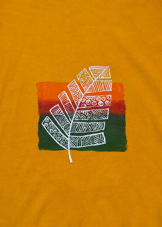 Pure Cotton Hand Painted Short Top