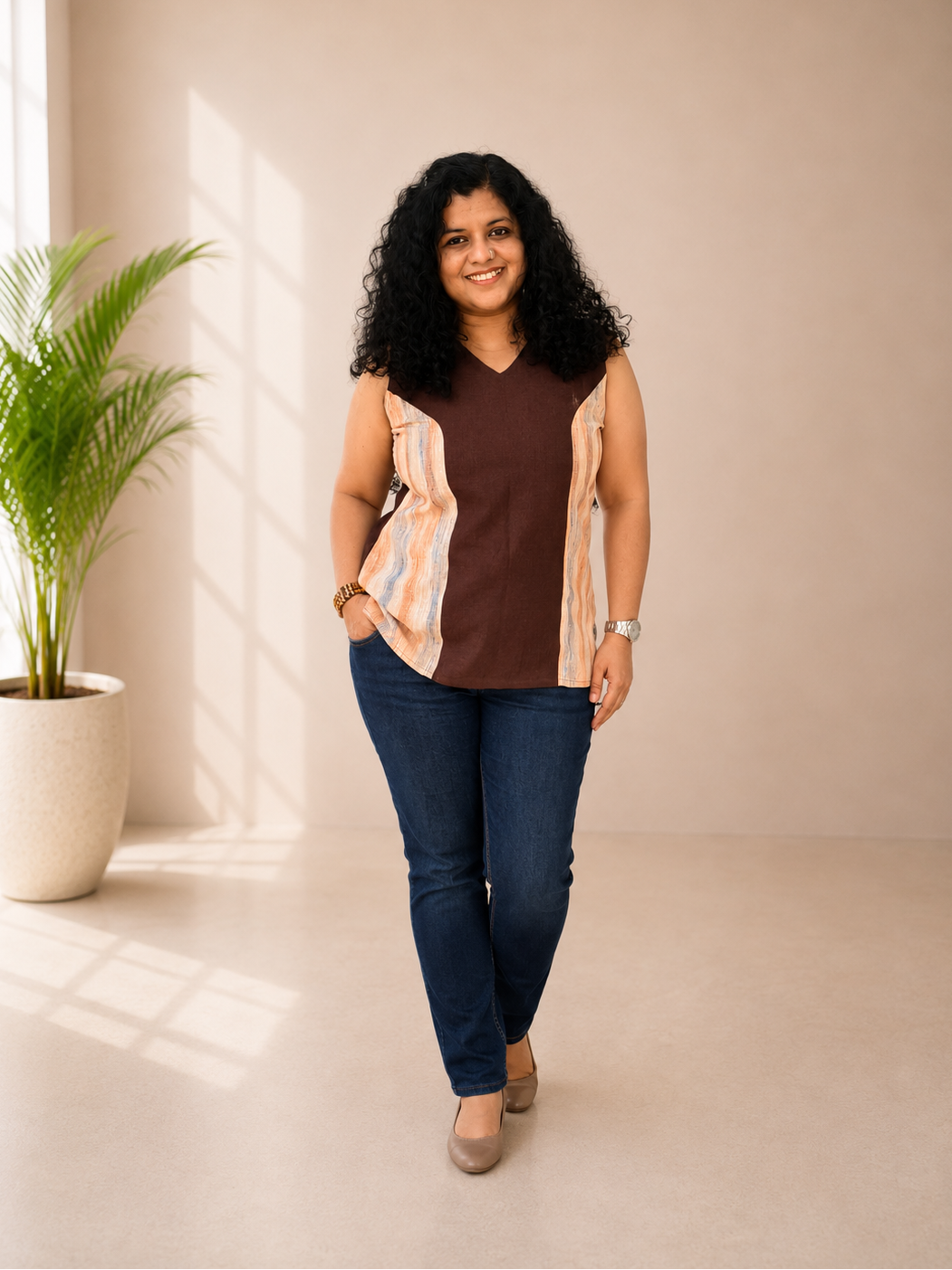 Pure Khadi Short Top