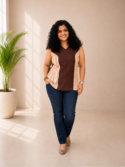 Pure Khadi Short Top