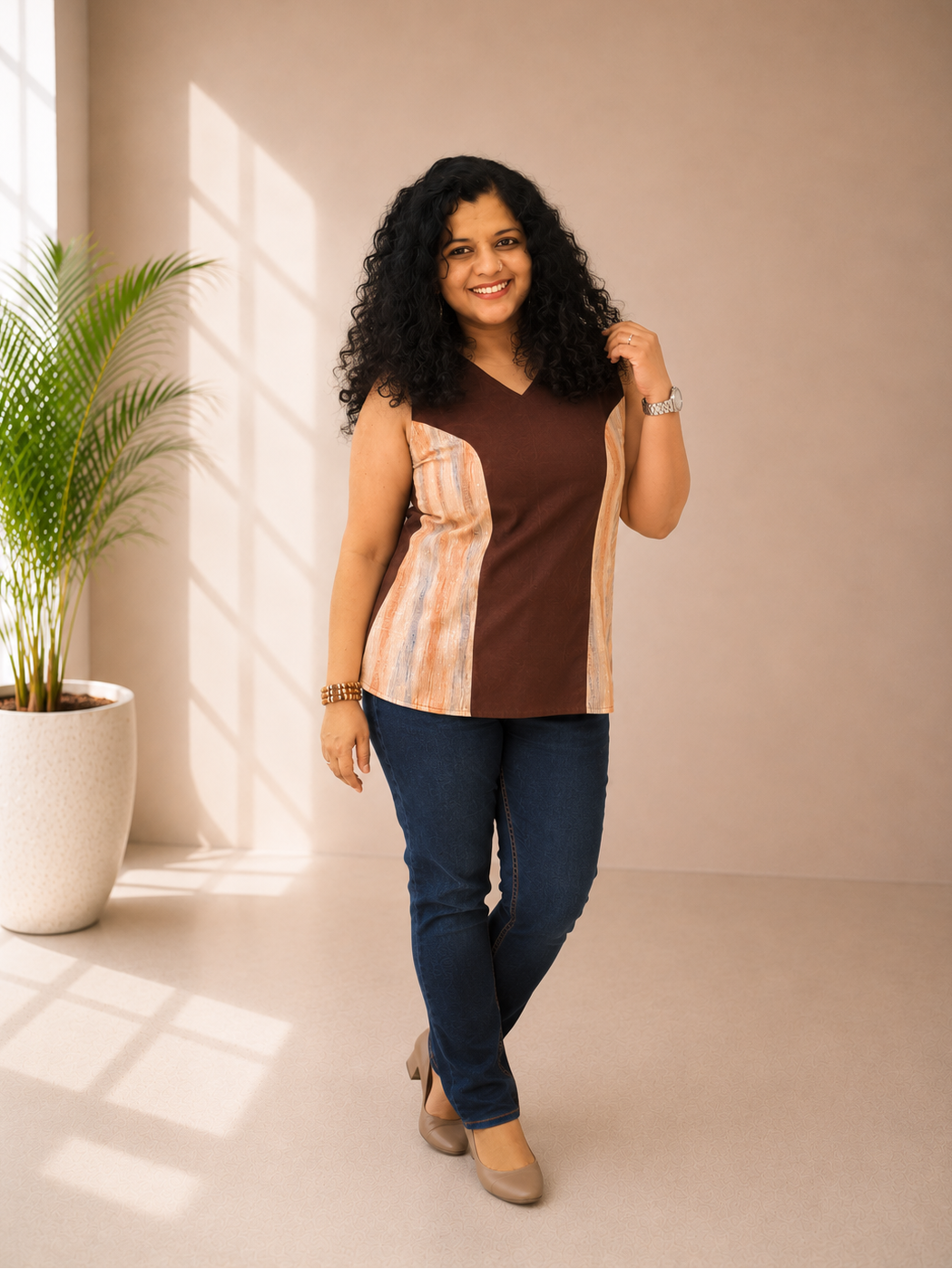 Pure Khadi Short Top