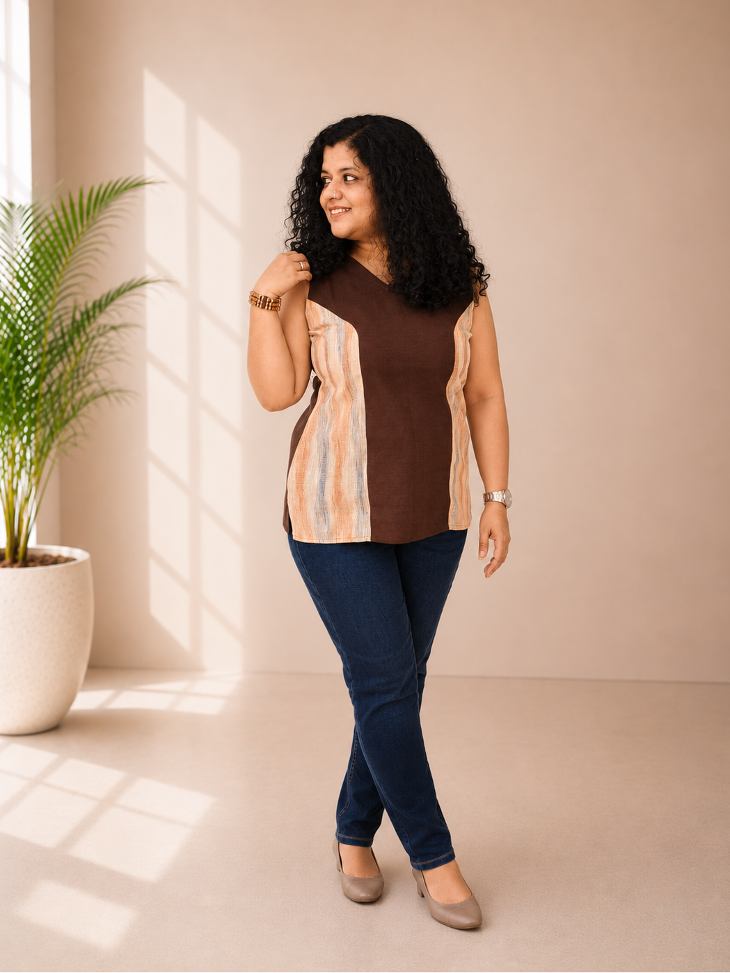 Pure Khadi Short Top