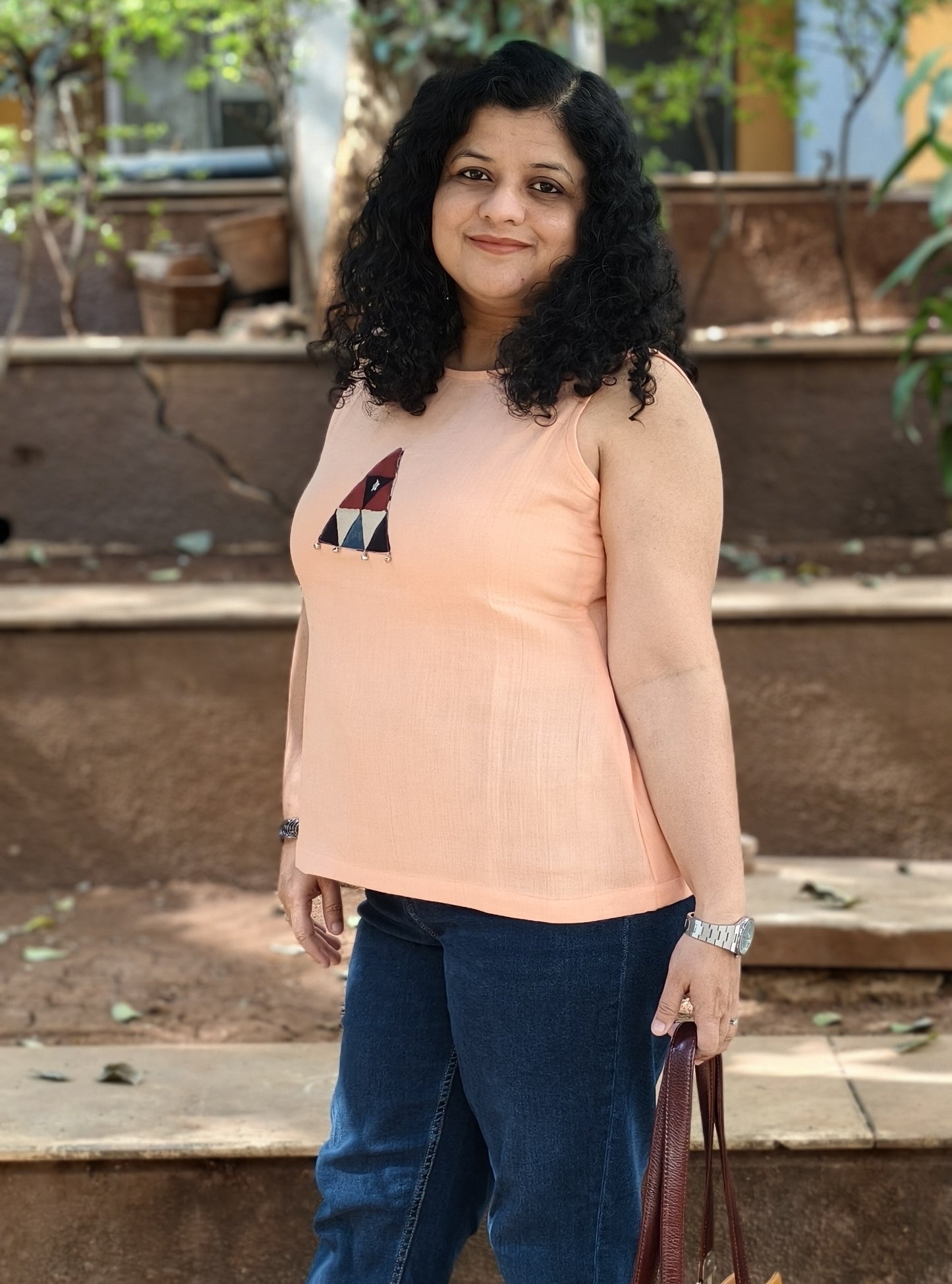 Organic Cotton Handcrafted Short Top