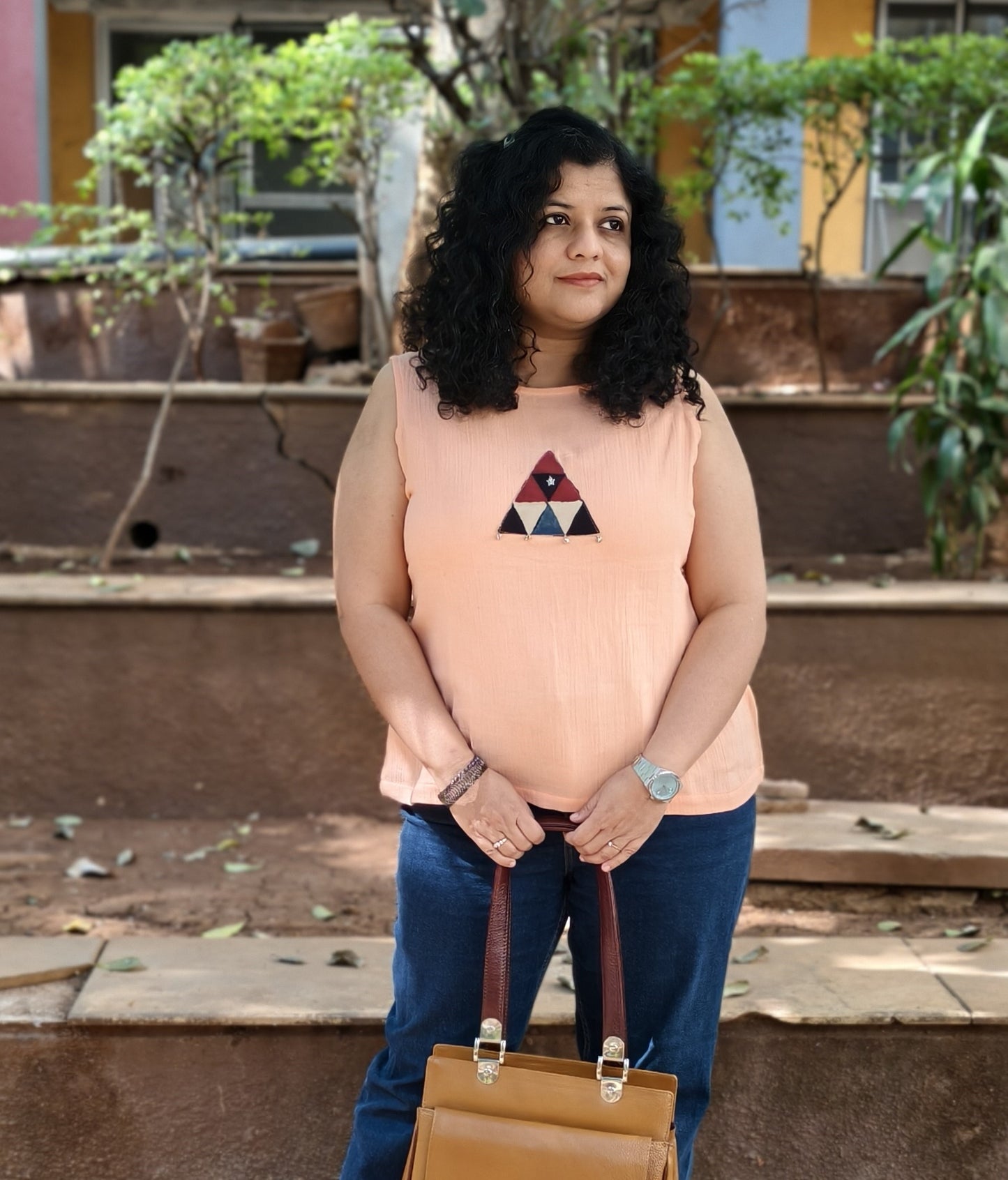 Organic Cotton Handcrafted Short Top