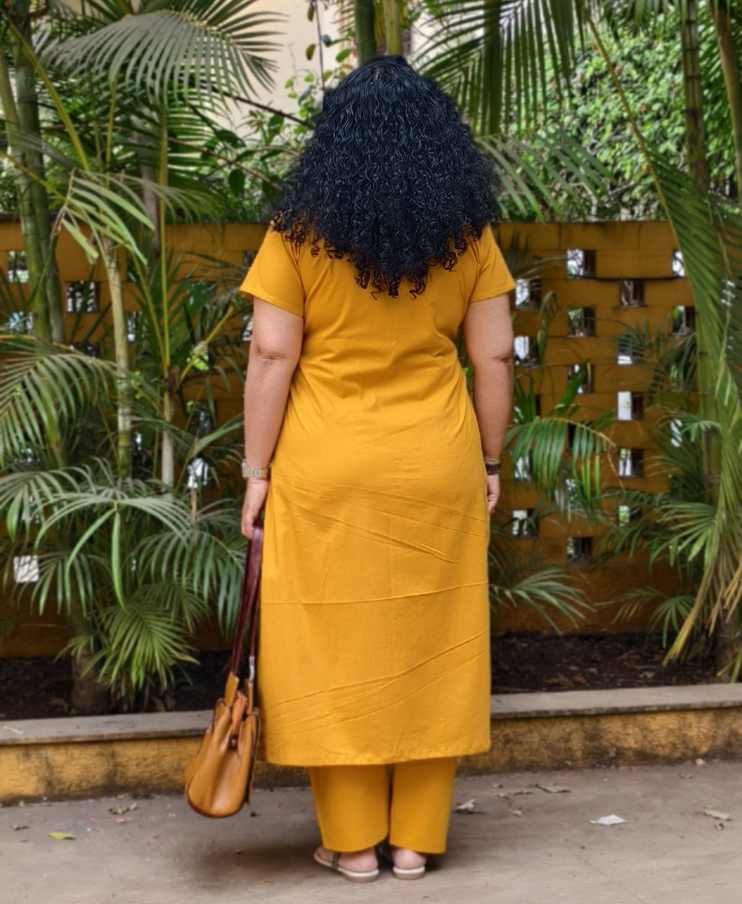 Pure Cotton Hand Crafted Straight Kurti