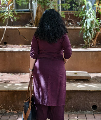 Pure Khadi Co Ord Set