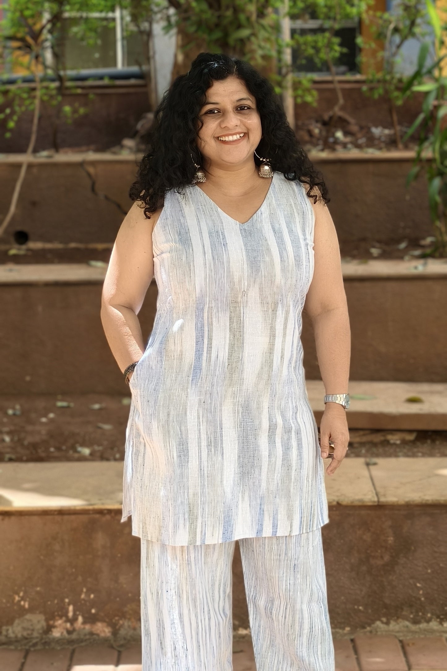 Pure Khadi Co Ord Set