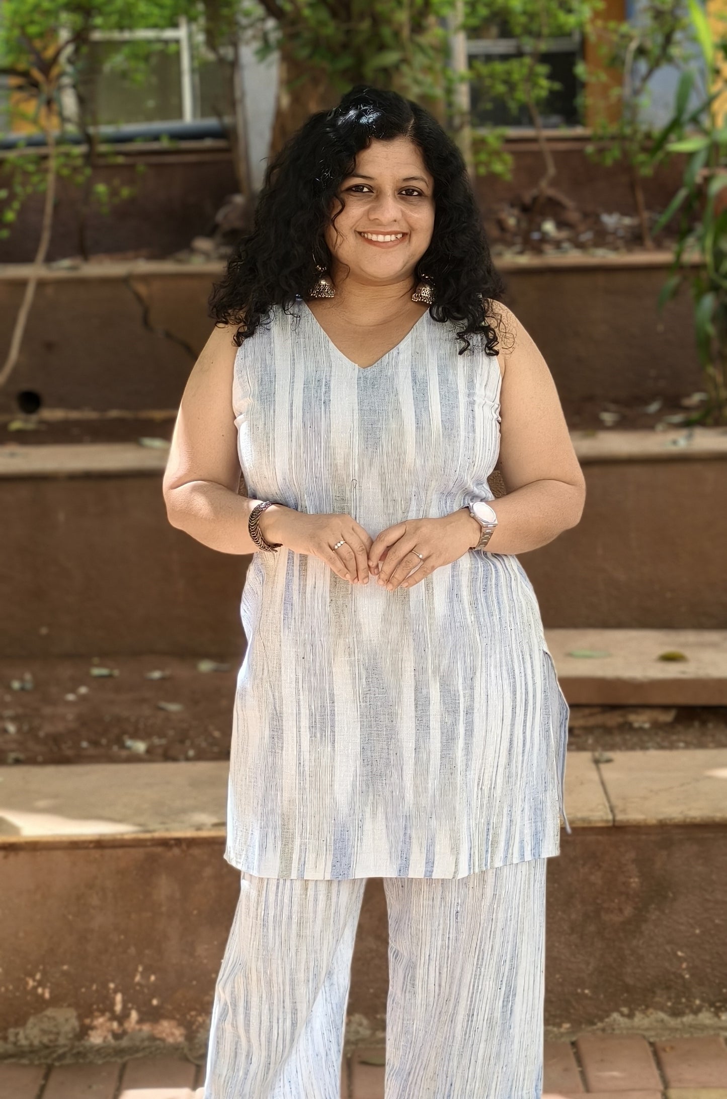 Pure Khadi Co Ord Set