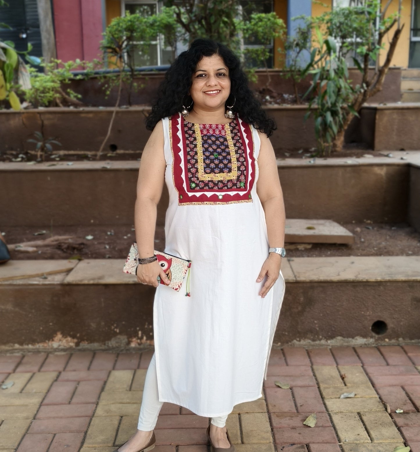 Pure Cotton Hand Crafted Kurti