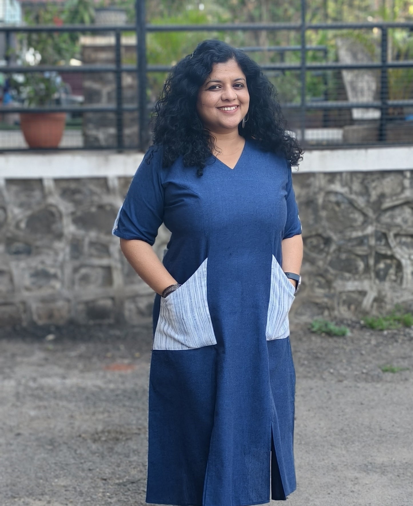 Pure Khadi Handcrafted One Piece