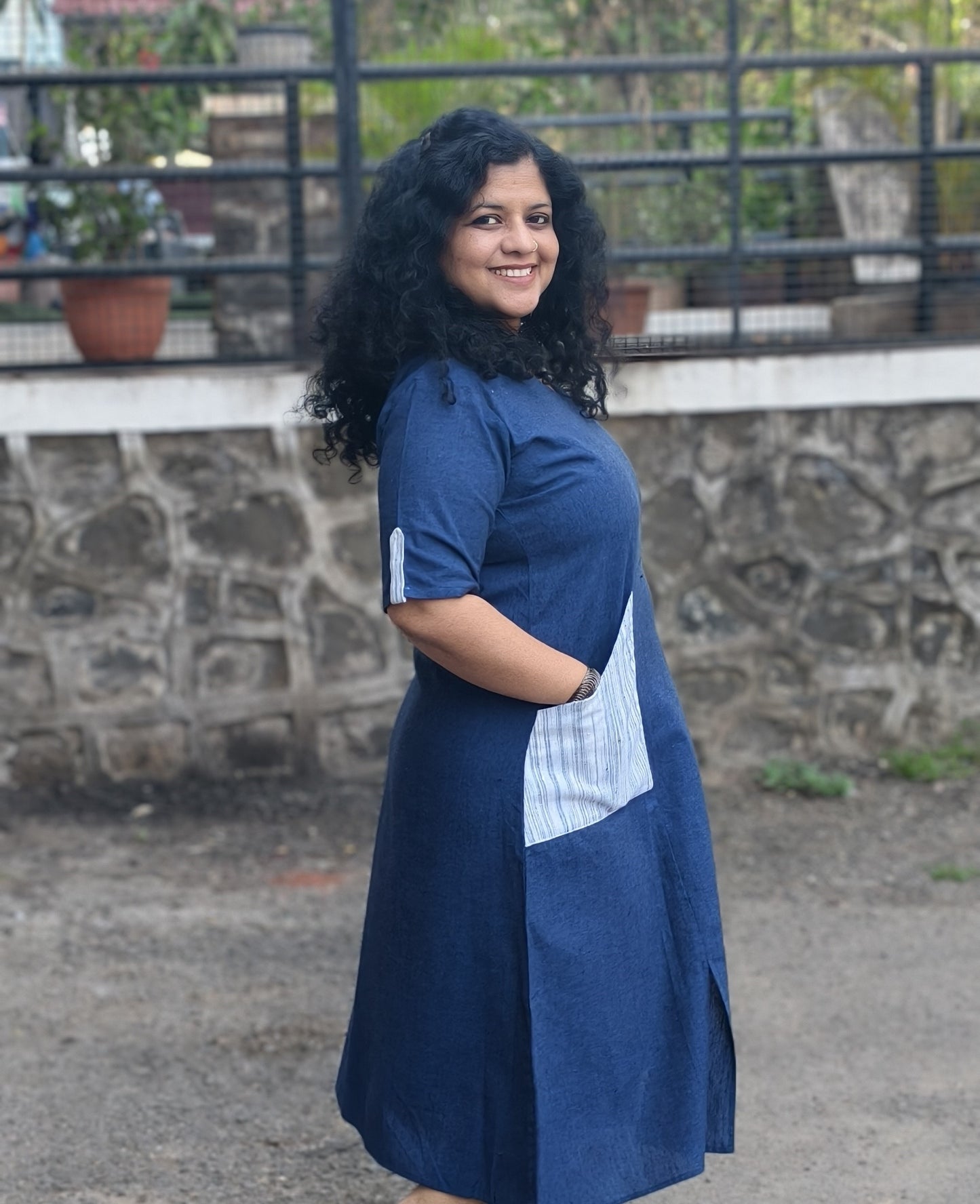 Pure Khadi Handcrafted One Piece