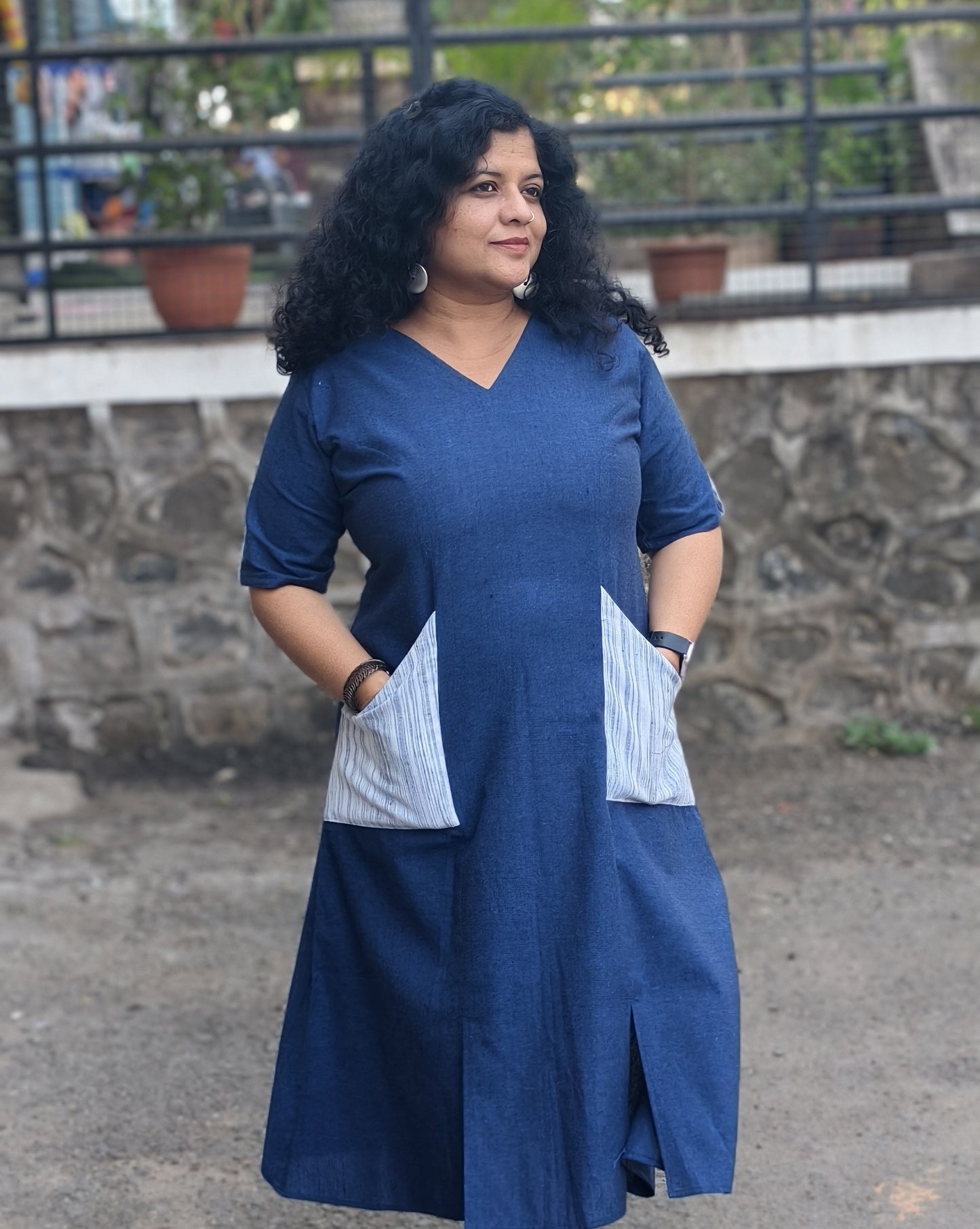 Pure Khadi Handcrafted One Piece