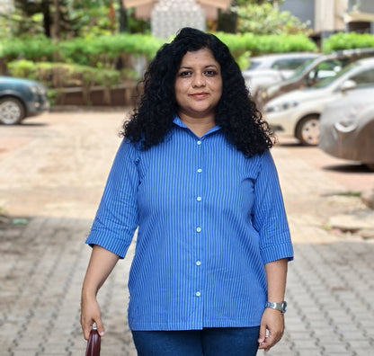 Handwoven Handspun Cotton Shirt